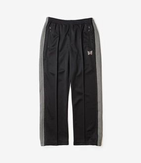 Track Pant ?C?Black Smooth Polyester Simple and Cozy