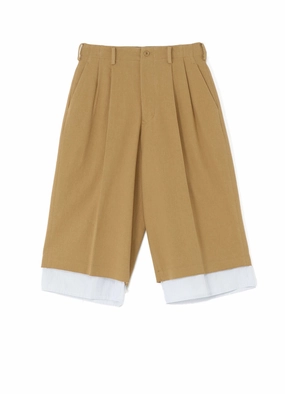 Tight Waist COTTON LINEN SUNDRIED WASHER CUT OF PANTS