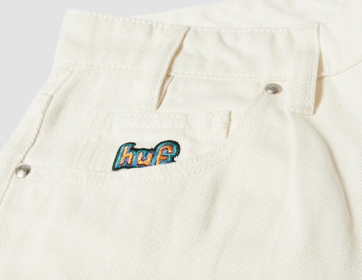 HUF Cromer Pant White All Season Fit Sporty Function