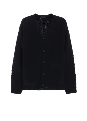 Biodegradable material Closet Essential 3G JERSEY SIDE RIB CARDIGAN