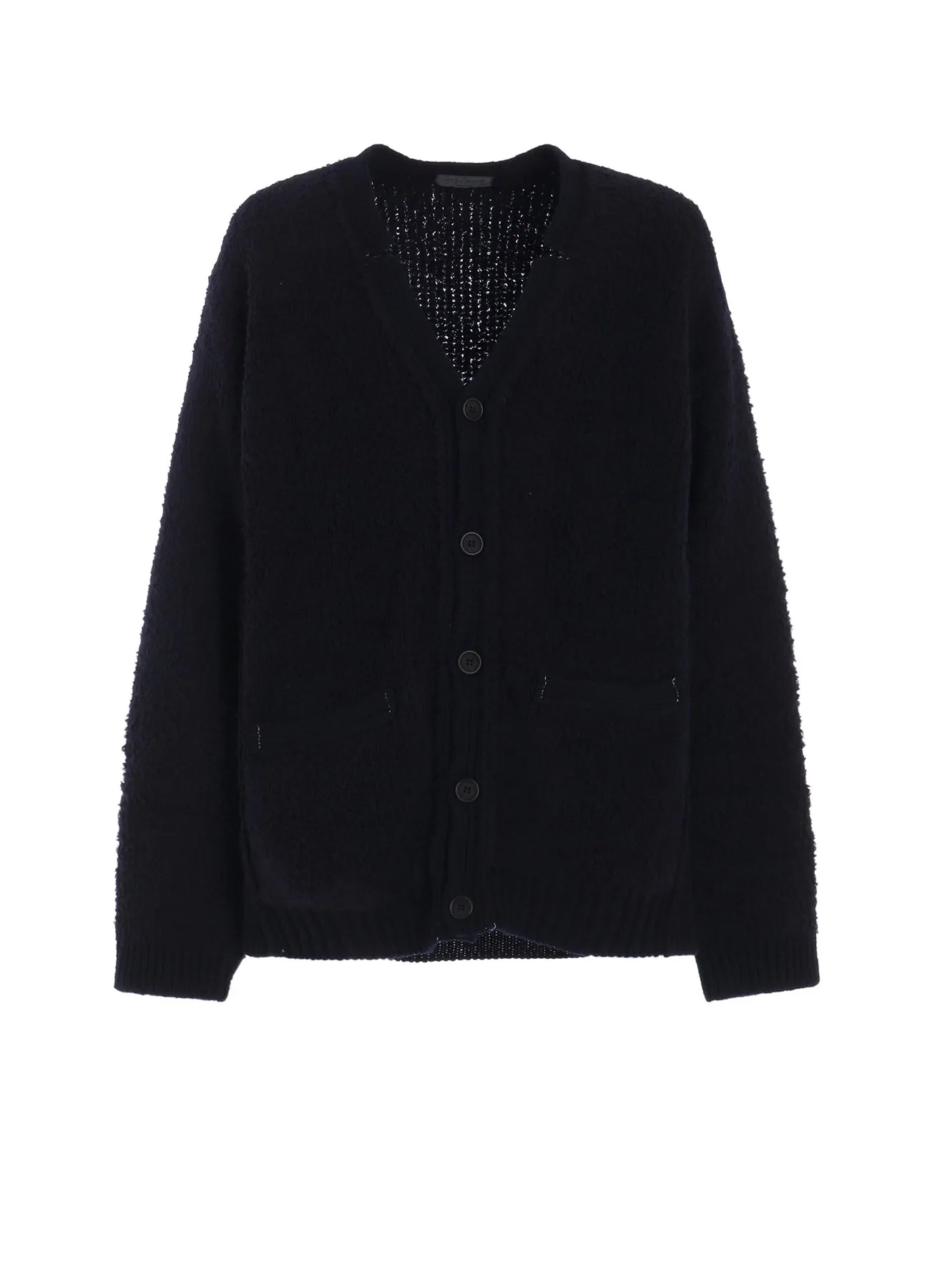 Biodegradable material Closet Essential 3G JERSEY SIDE RIB CARDIGAN