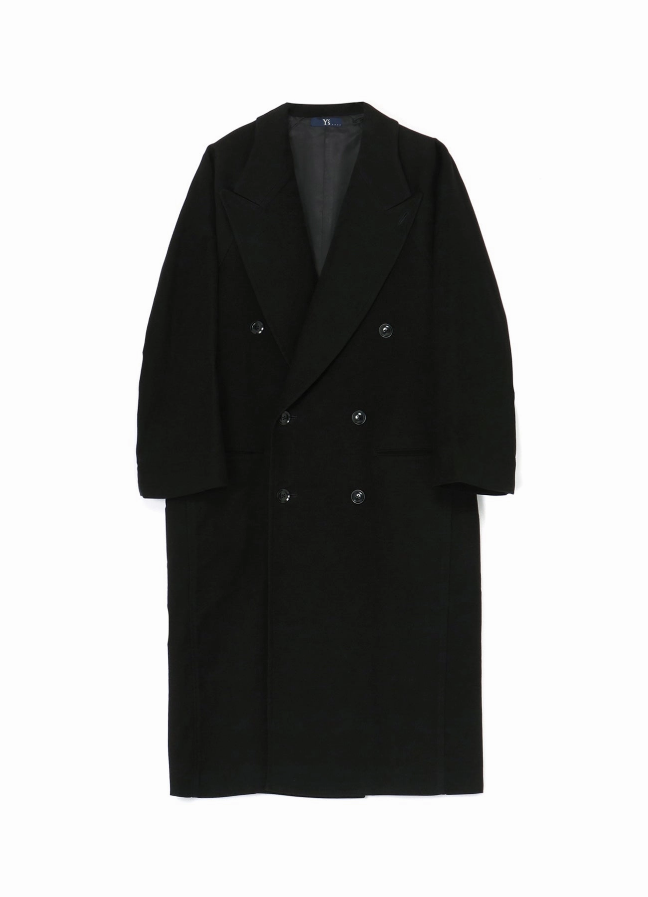 STRETCHY MOLESKIN TAILORED COAT Belted Style