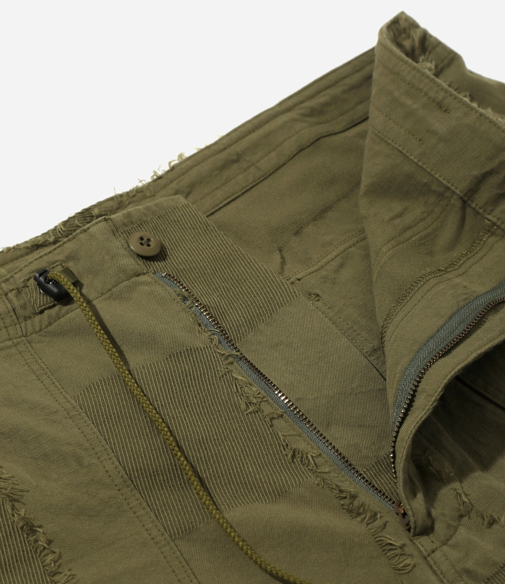 BreathableLining Perfect Fit String Fatigue Pant ?C Olive Cut Jacquard Ripstop Cotton