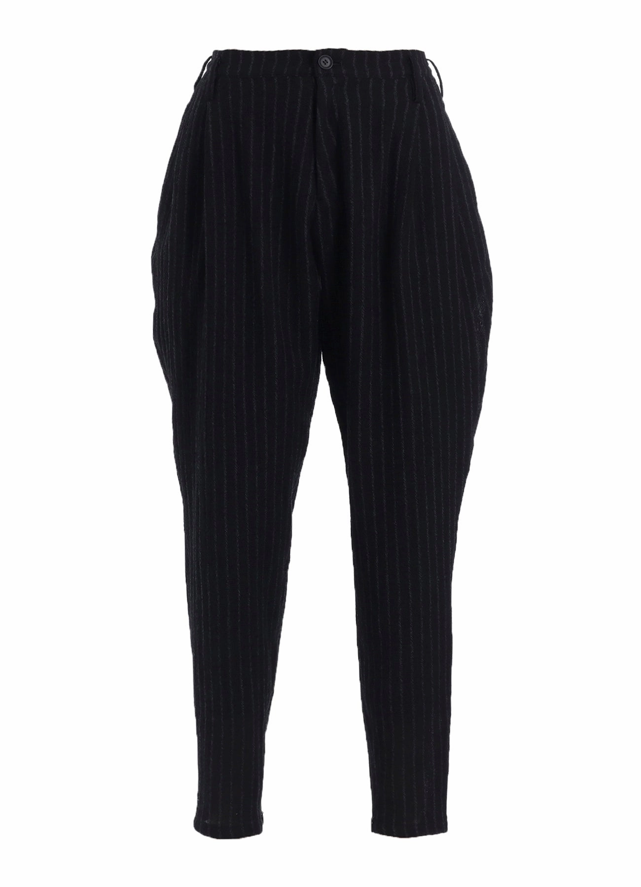 STRIPE GAUZE TUCK SLIM PNATS Everyday Must-have