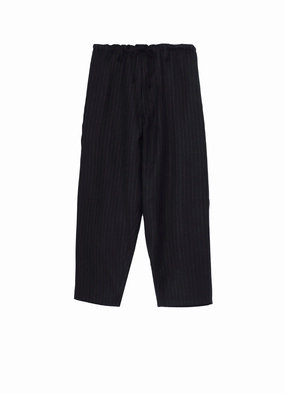 STRIPED SERGE PAINTER PANTS Lightweight Mesh Panel