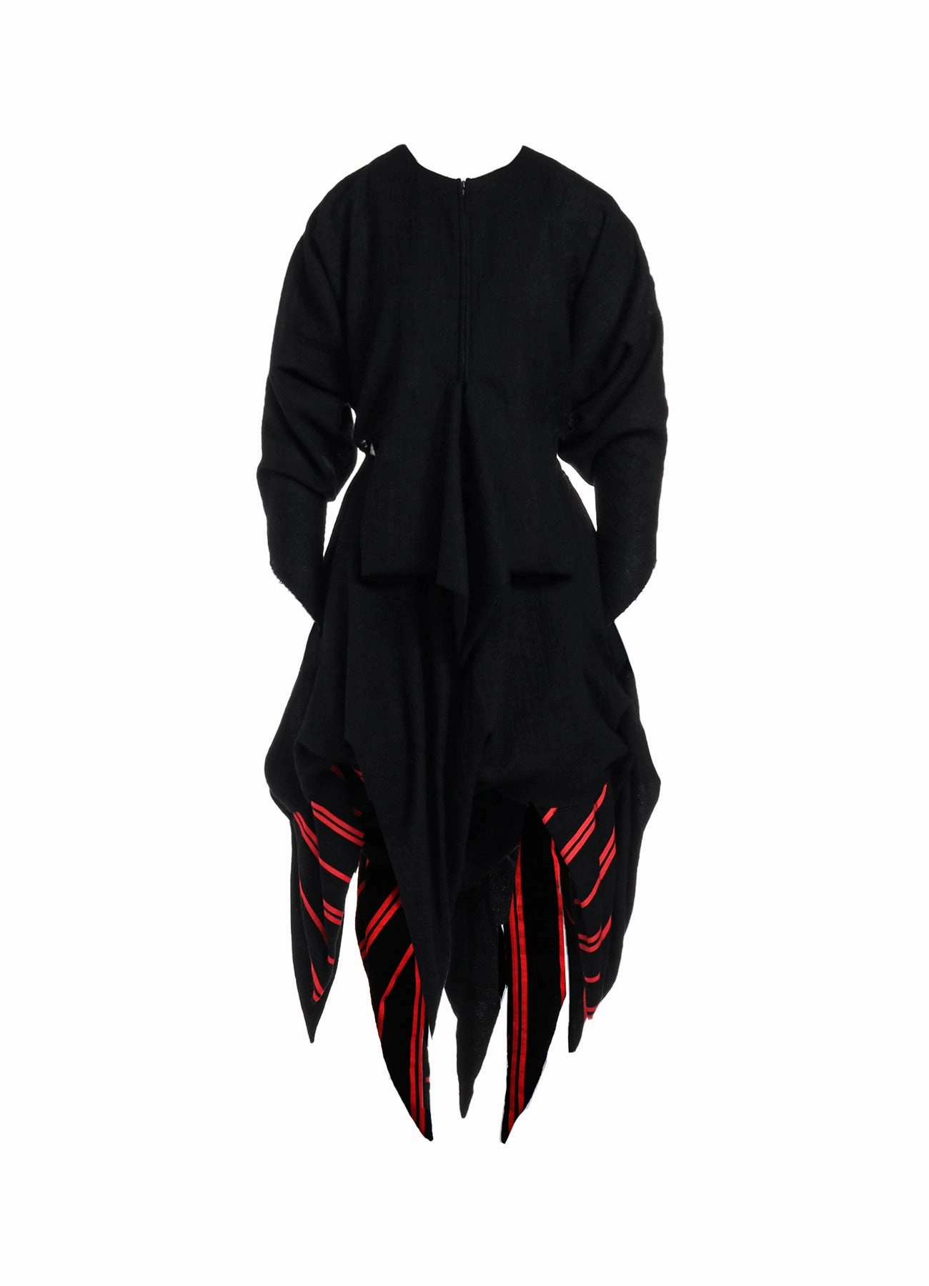 STRIPED VIYELLA THORN SKIRT DRESS Modern Style