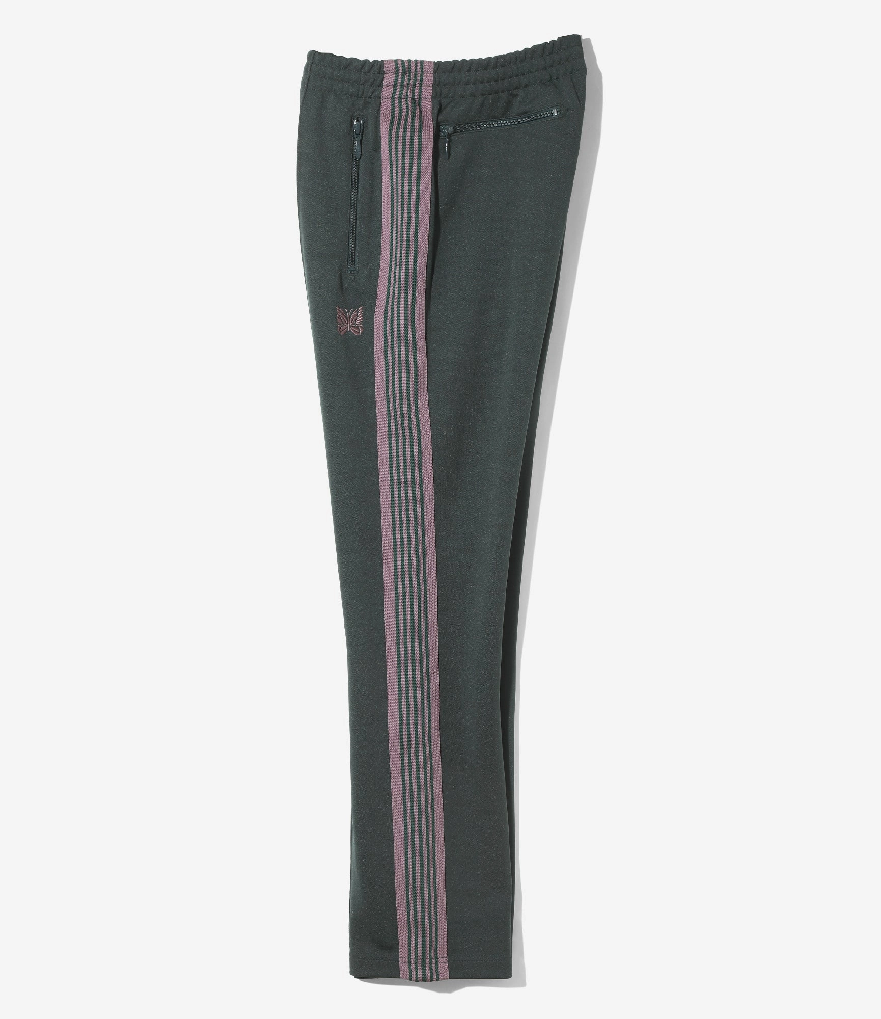 Durable Comfort Narrow Track Pant ?C Green Smooth Polyester