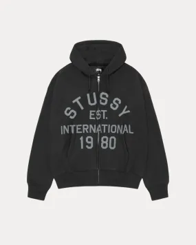 STUSSY EST PRINTED ZIP HOOD Outdoor Layering product beach relaxation vibe