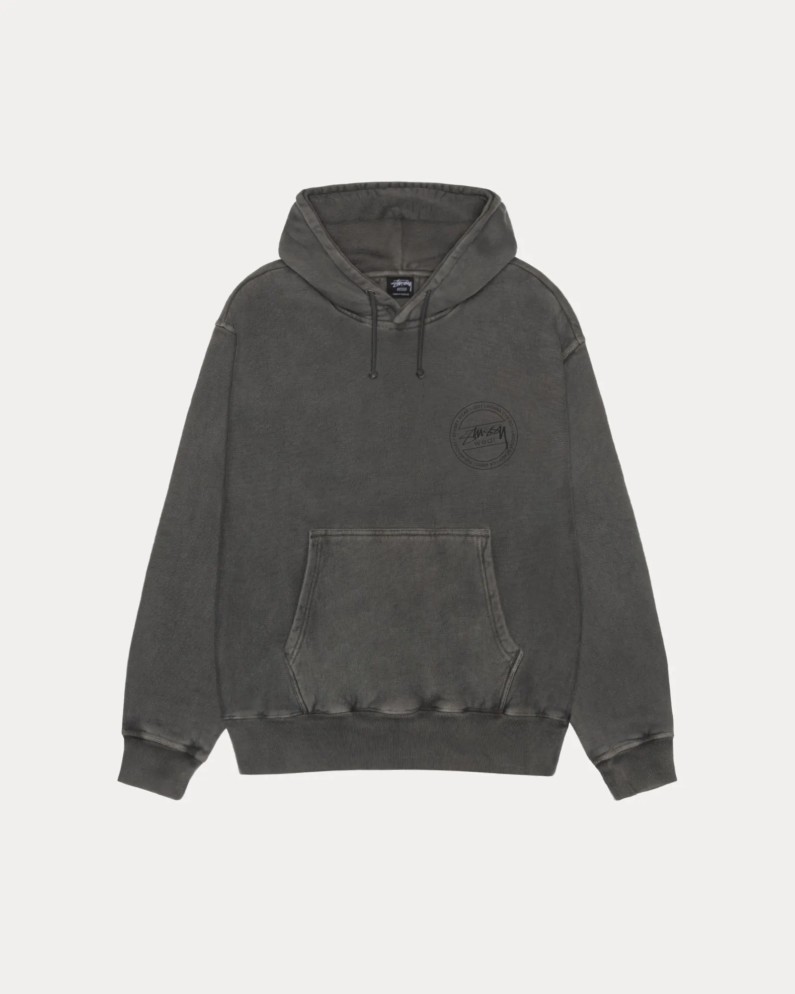 STUSSY WEAR PIG. DYED HOOD Casual Layer comfortable for standing