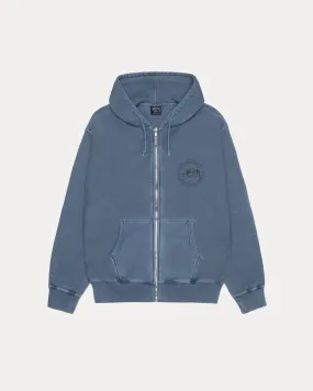STUSSY WEAR PIG. DYED ZIP HOOD Brunch Outfit