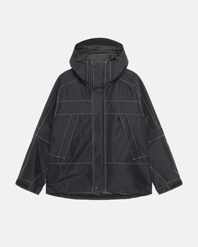STUSSY EXPOSURE JACKET Elasticized Waist Velcro Fasten