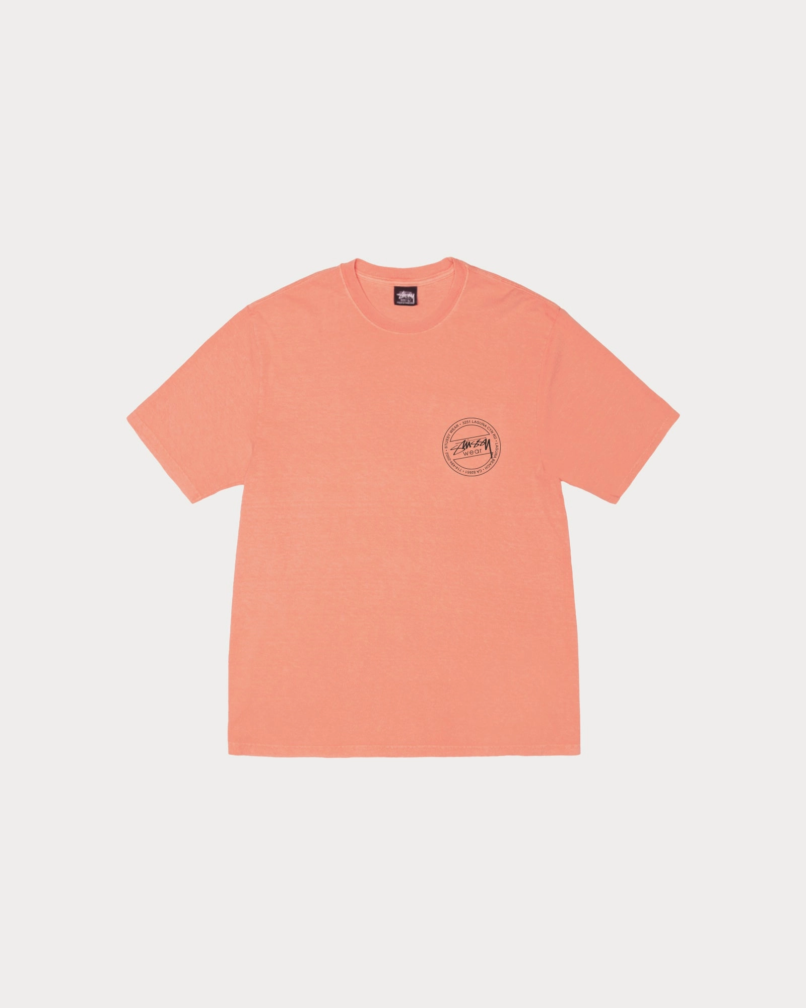 High Quality Printing Chill Design STUSSY WEAR PIG. DYED TEE