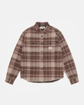 Professional Look HEAVY WASHED PLAID SHIRT