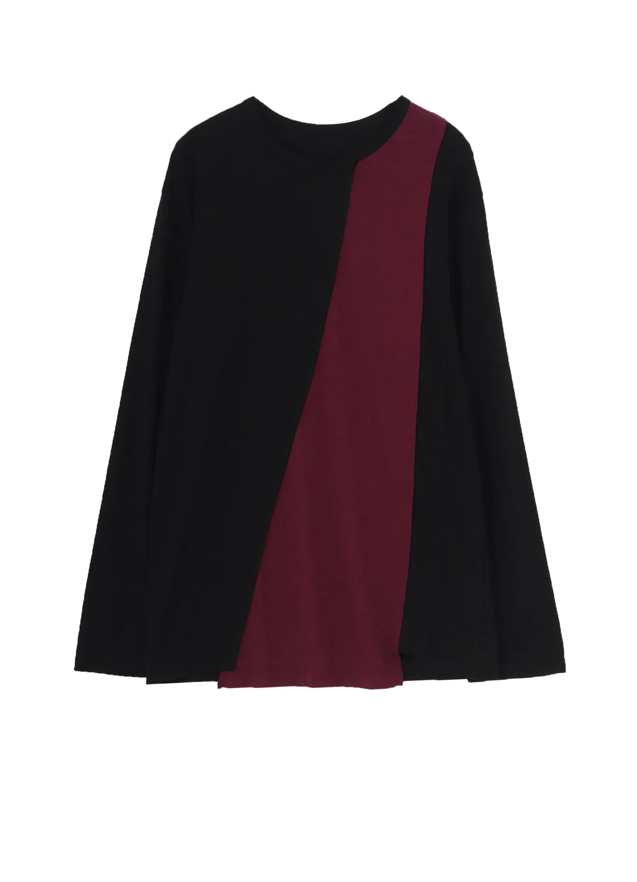 Petite Cut C/MOJERSEY COMBINATION  TSUJIKIRI LONG SLEEVED T-SHIRT