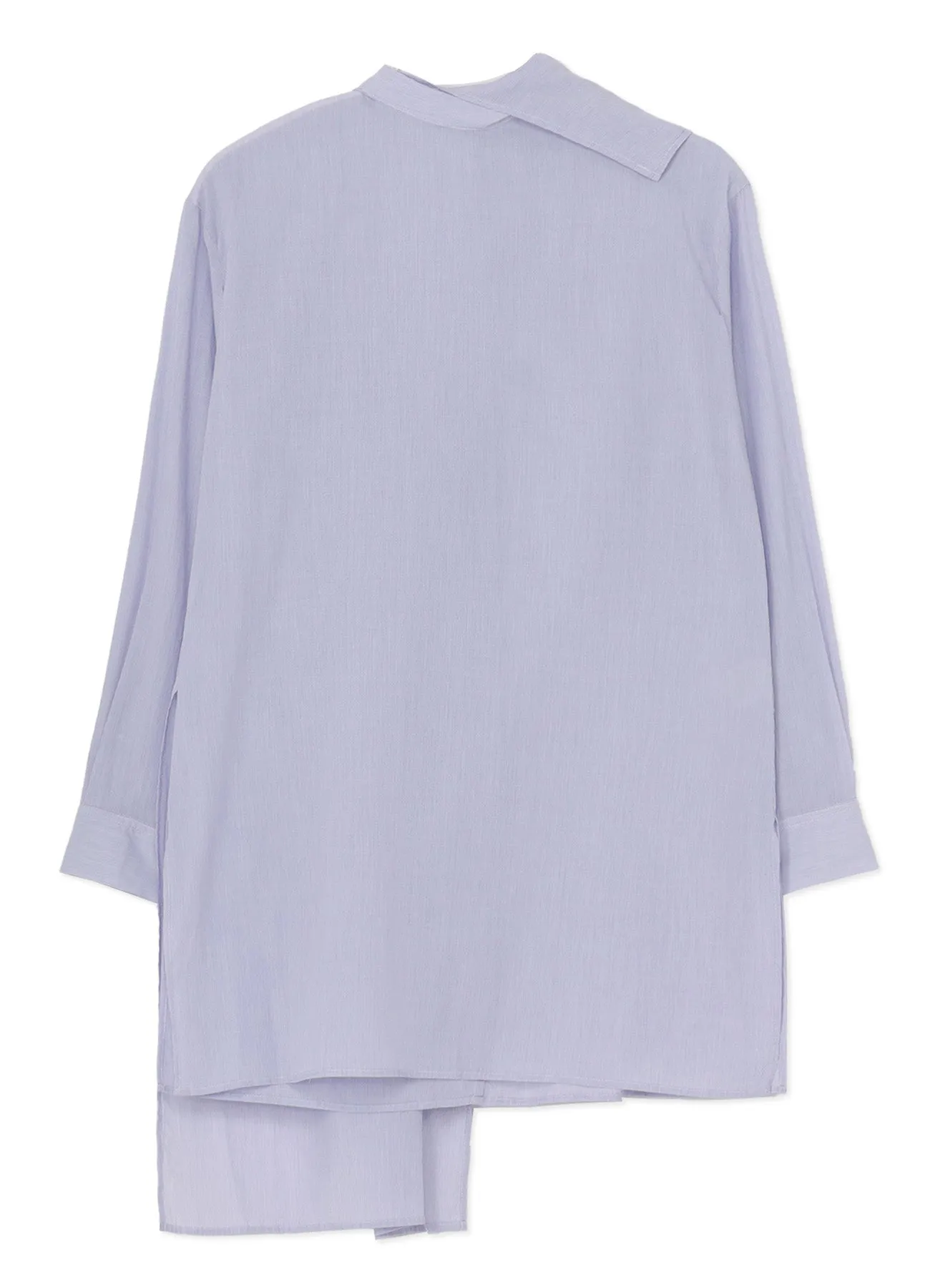 Creative Professional handmade touch COTTON STRIPE BACK TIE BLOUSE