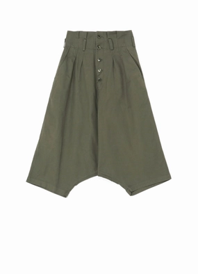 Layered Panel Design FRENCH WORKER SURGE SAROUEL PANTS WITH DEEP RISE AND BUTTON FLY DESIGN