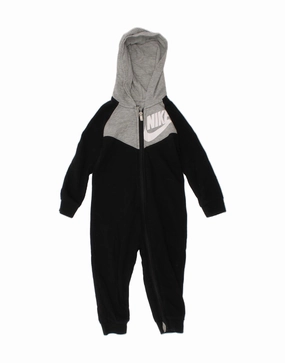 Modern Gym Bold Lightweight NIKE Baby Boys Graphic Jumpsuit 18-24 Months W22 L11 Black Colourblock