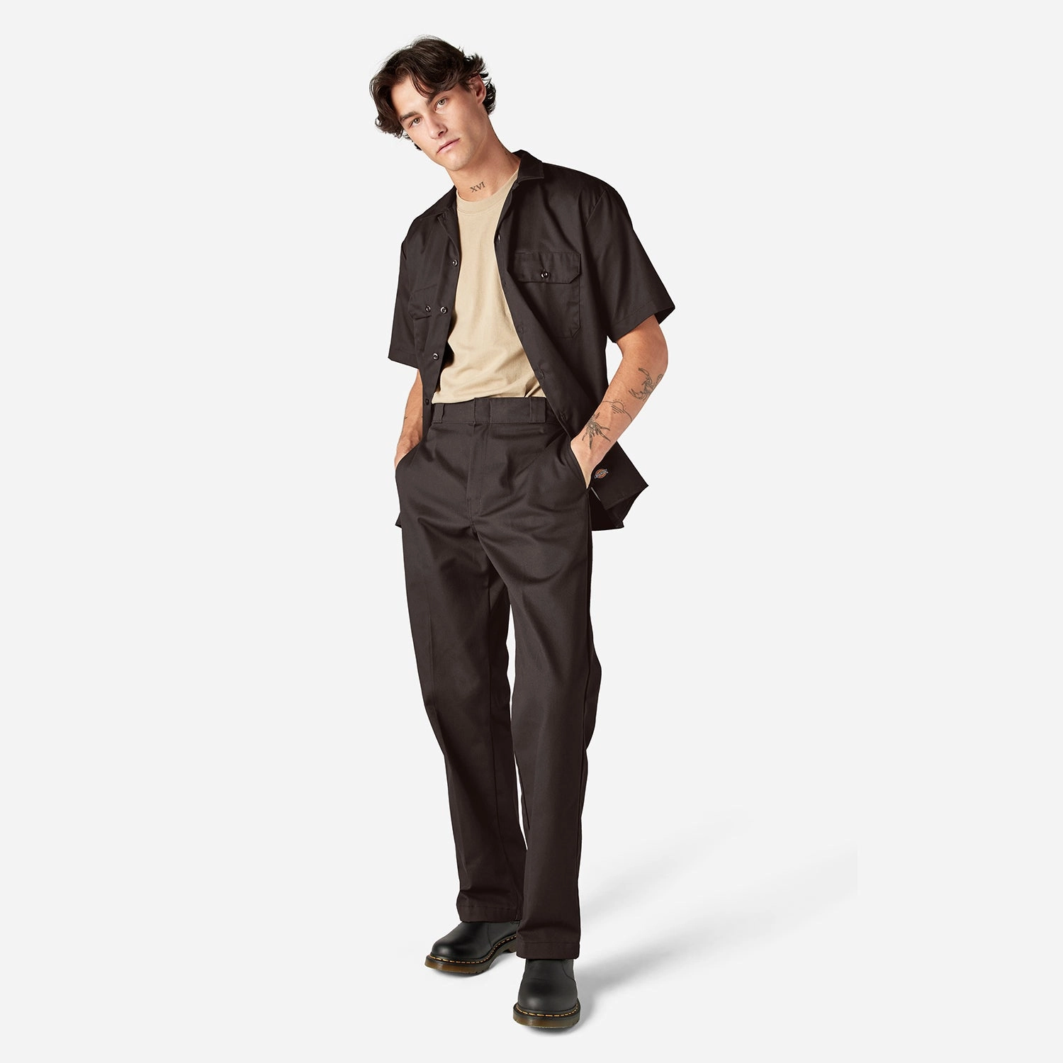 SS Twill Work Shirt - Mens Layered Comfort