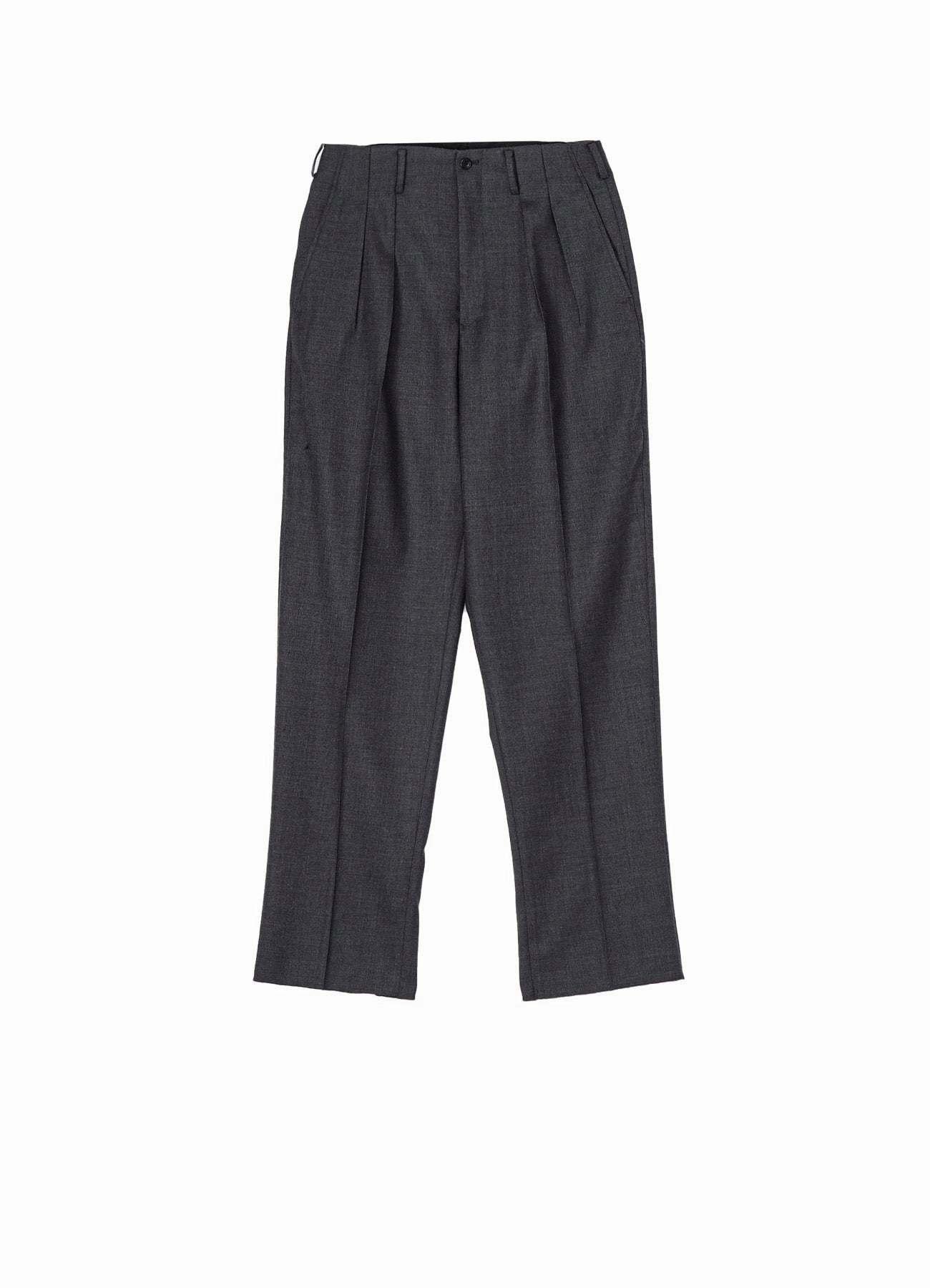 Sleek Appearance Functional Style SUIT SERGE CDH 2TUCKS PANTS