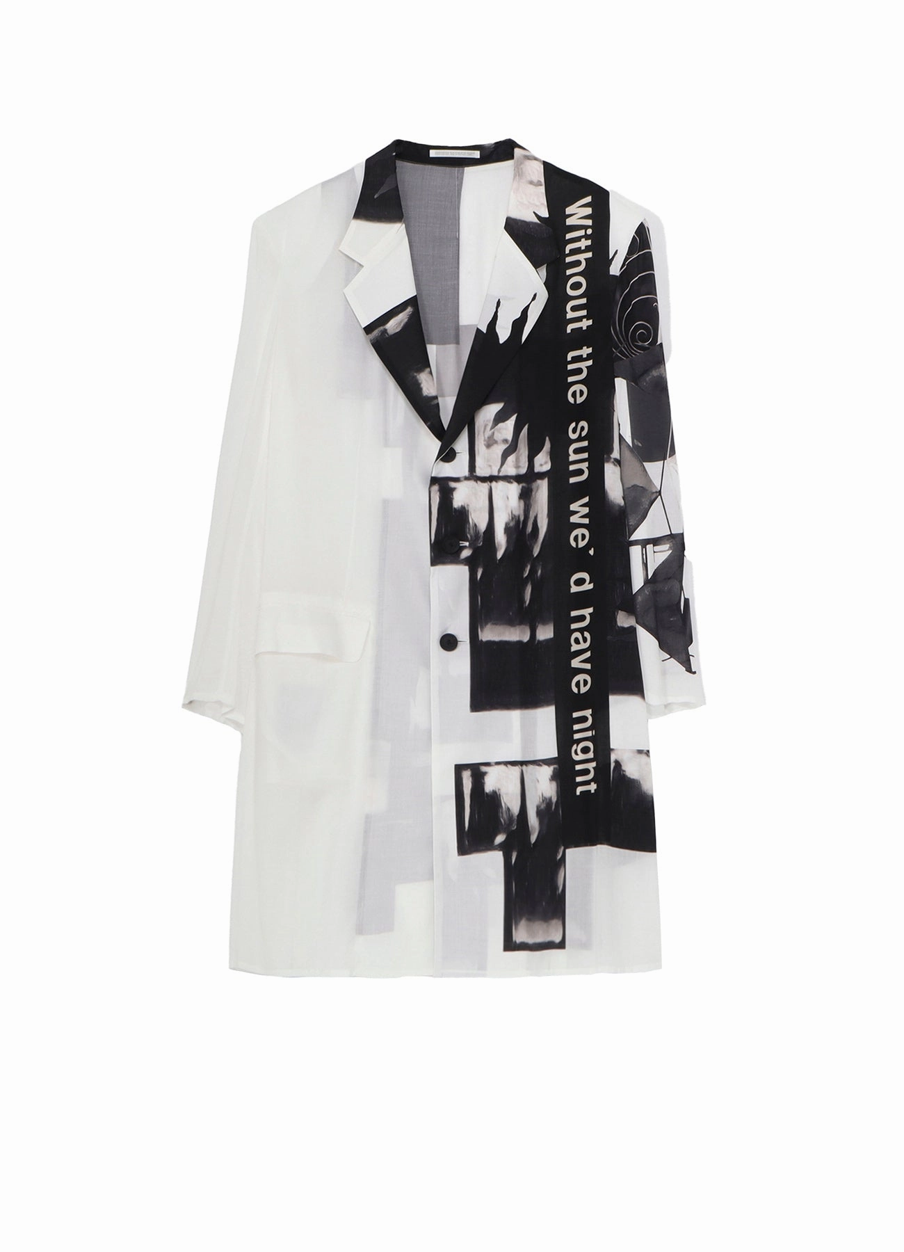 SUN MOTIF PRINTED ZIPPER JACKET Fashion Ease Cap