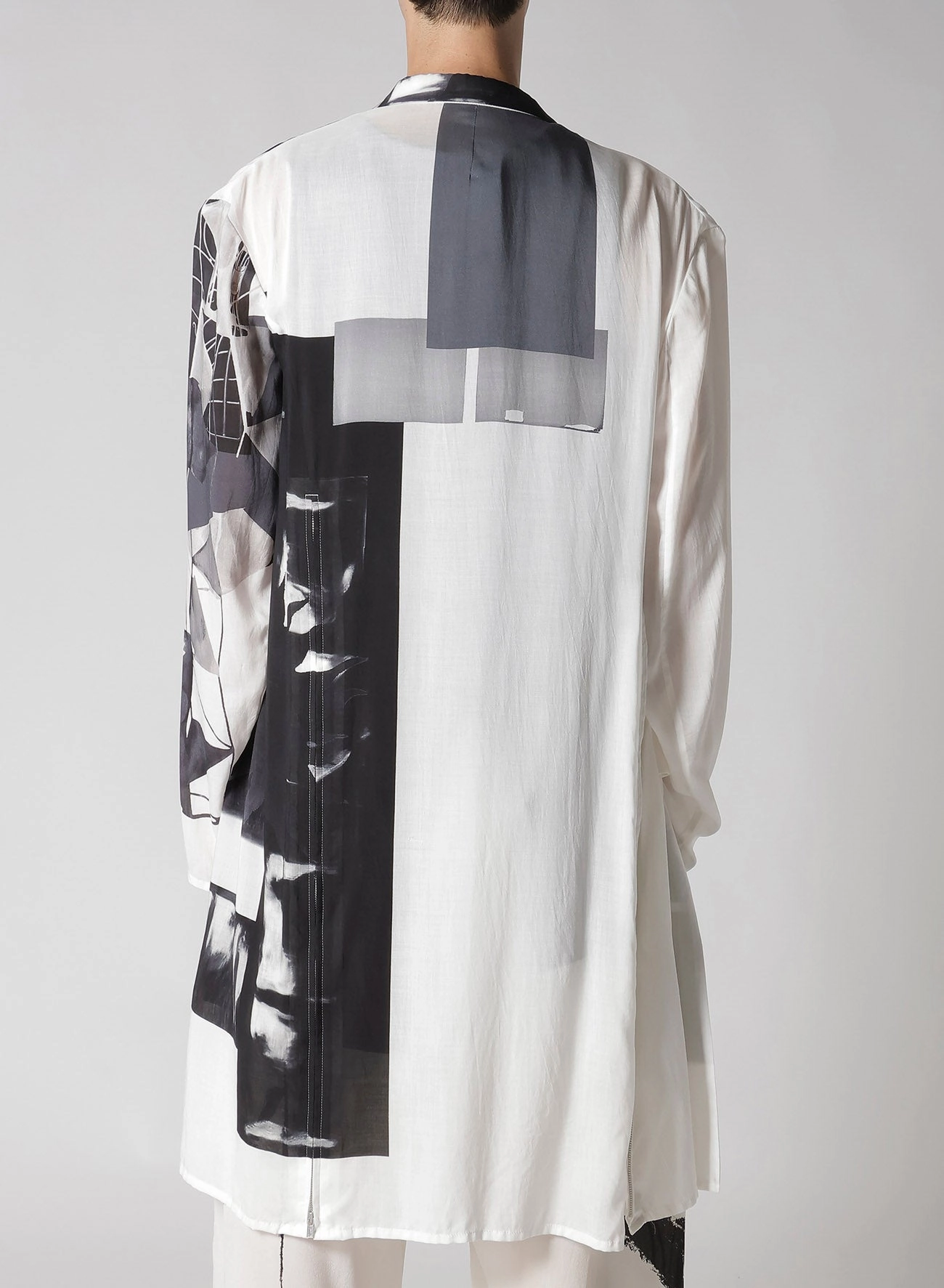 Luggage Simple Look SUN MOTIF PRINTED ZIPPER JACKET