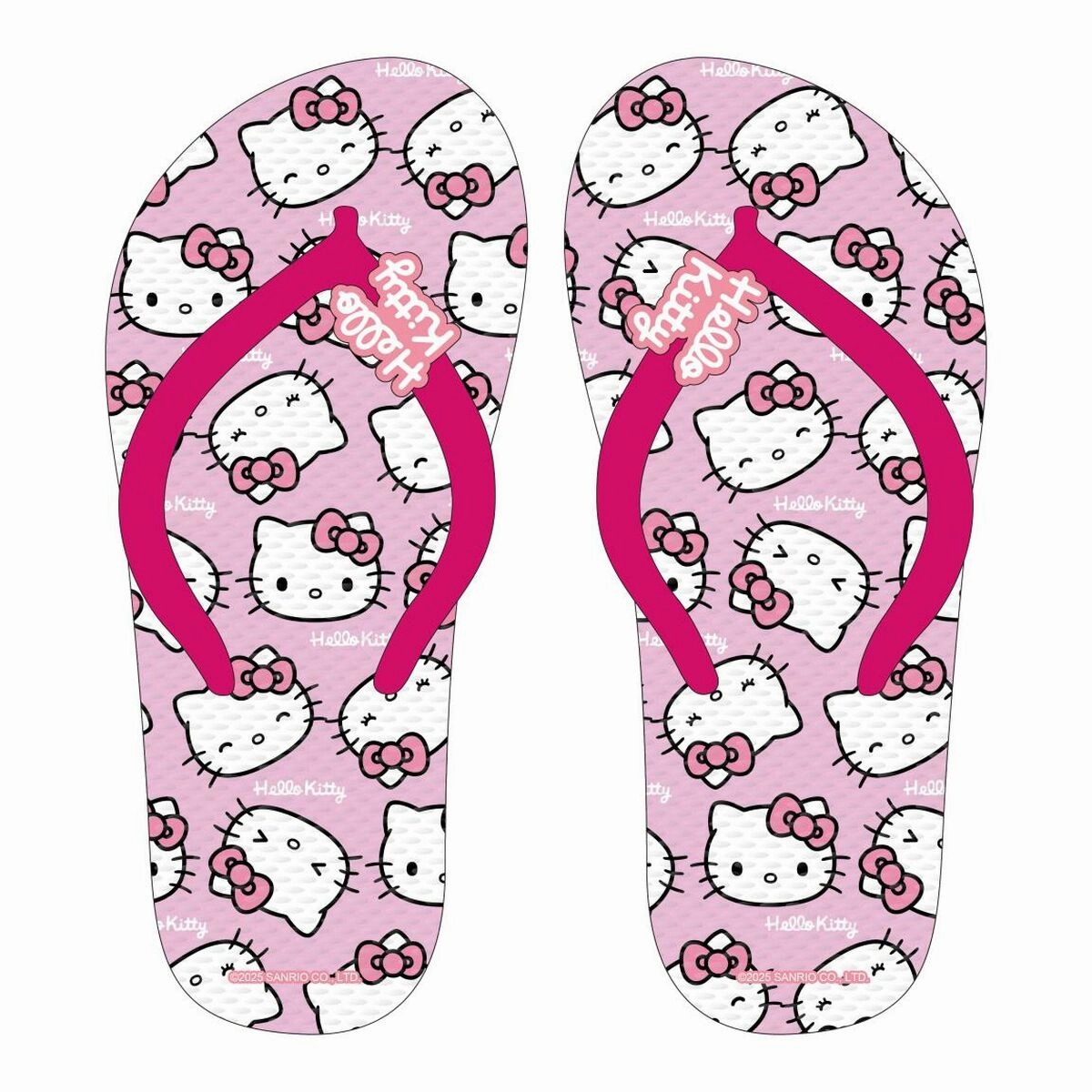 Beach Comfort Sandals Swimming Pool Slippers Hello Kitty Pink