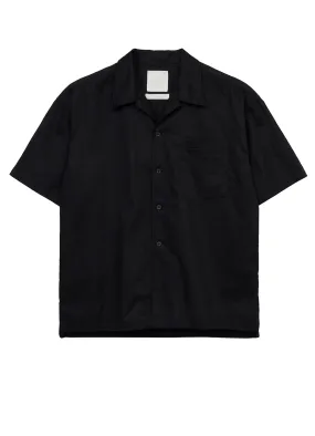 S??YTE ?? GDC Collaborate Collection- EMBROIDERY OPEN COLLAR SHIRT Job Interview Recycled Polyester Blend