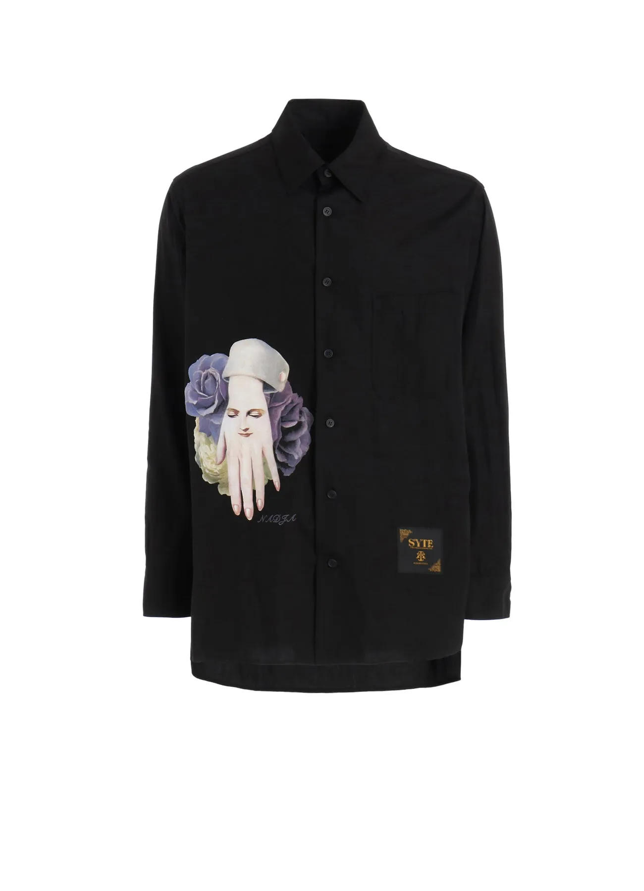 S'YTE x KOICHI IYODA ARTWORK PRINTED SHIRT -NADJA- Bold colors Layering Essential