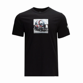 Matte Look Casual Everyday T90 Graphic Tee -Mens