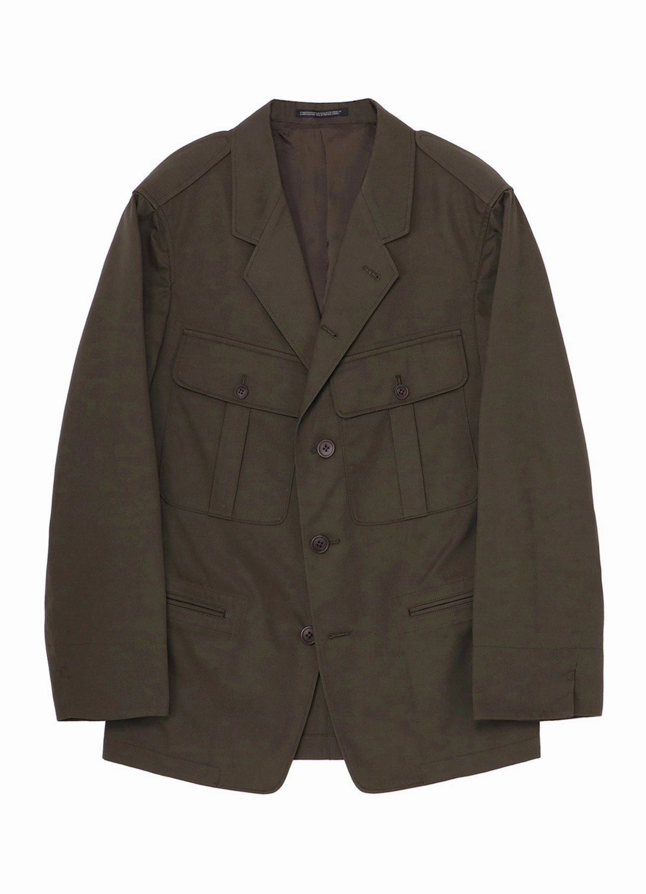 T/C TWILL ACTION PLEATS JACKET Glamour Infrastructure