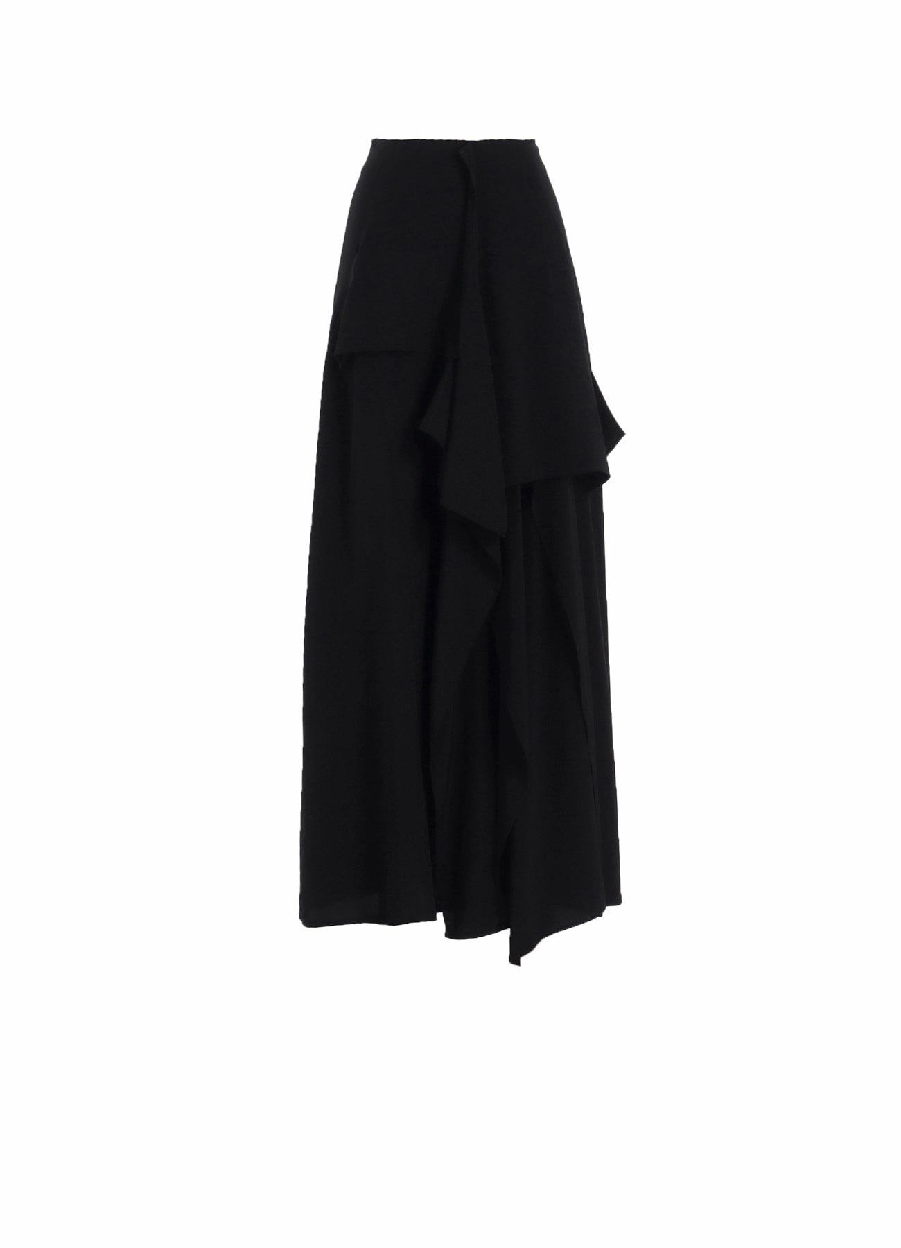 Evening Vibe Petite Chic TA/PE CREPE DE CHINE B DRAPED HIGH WAIST SKIRT