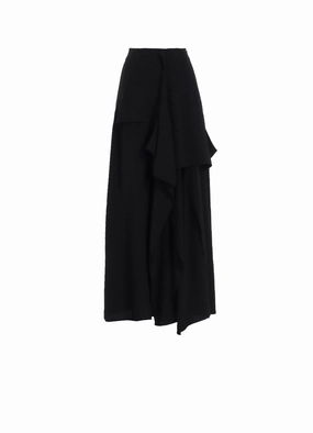 Evening Vibe Petite Chic TA/PE CREPE DE CHINE B DRAPED HIGH WAIST SKIRT