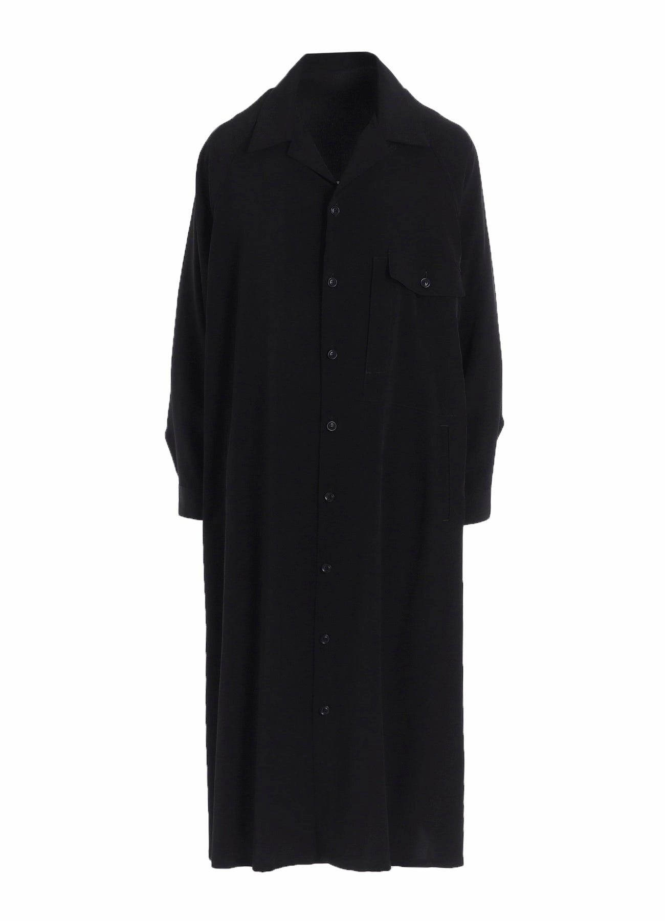 Charming Design Multipurpose TA/PE CREPE DE CHINE OPEN COLLAR DRESS