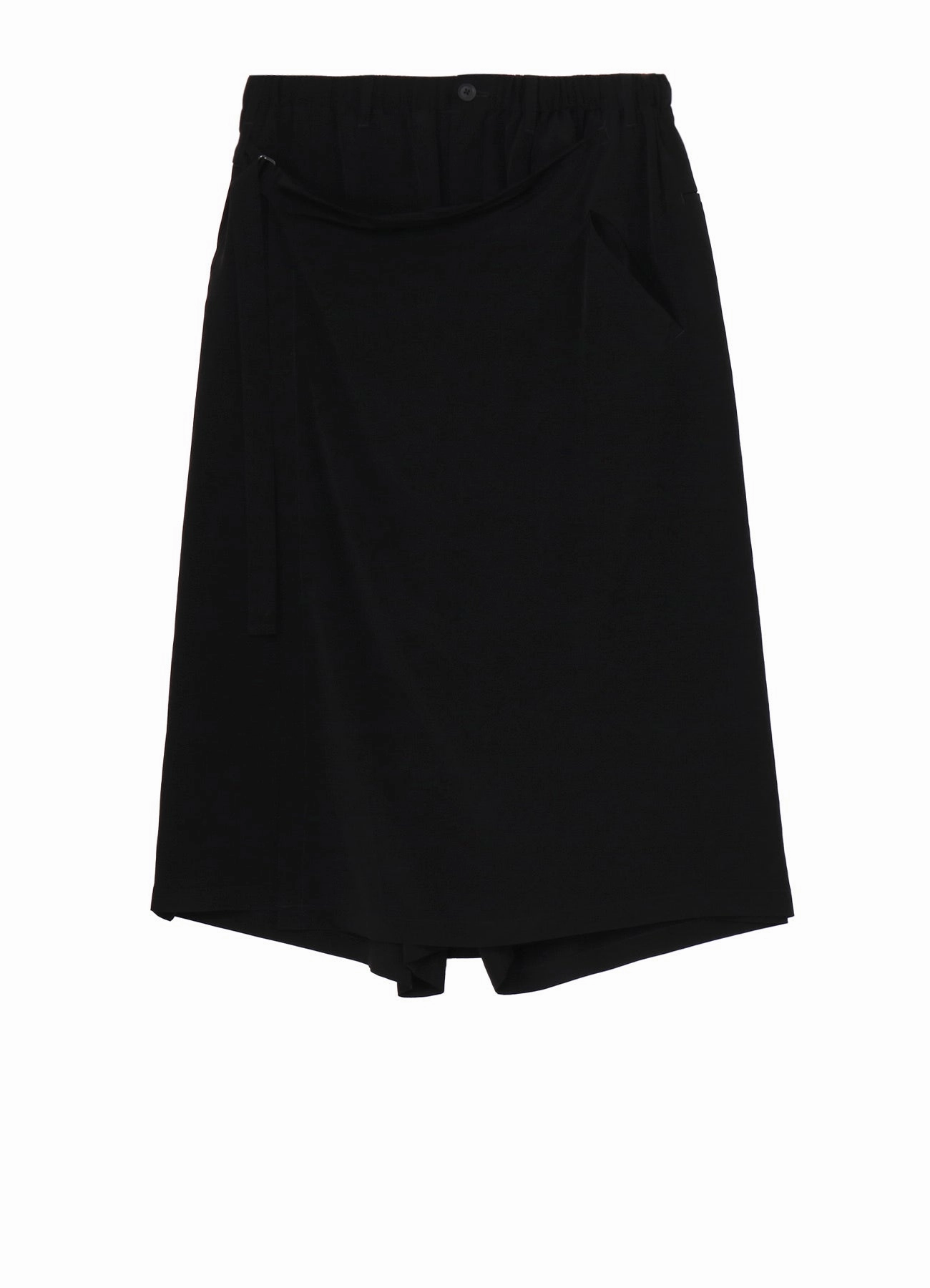 Ripped design Fade Resistant Dye Ta TUXEDO WRAP PANTS