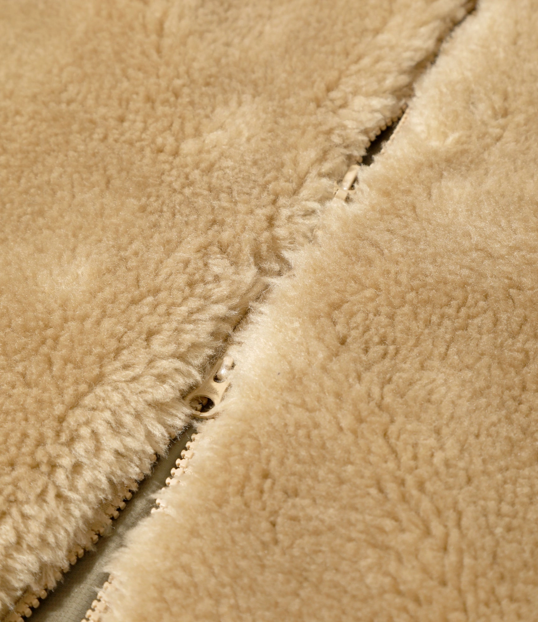 Warmth Retention Faux Fur Jacket ?C Beige