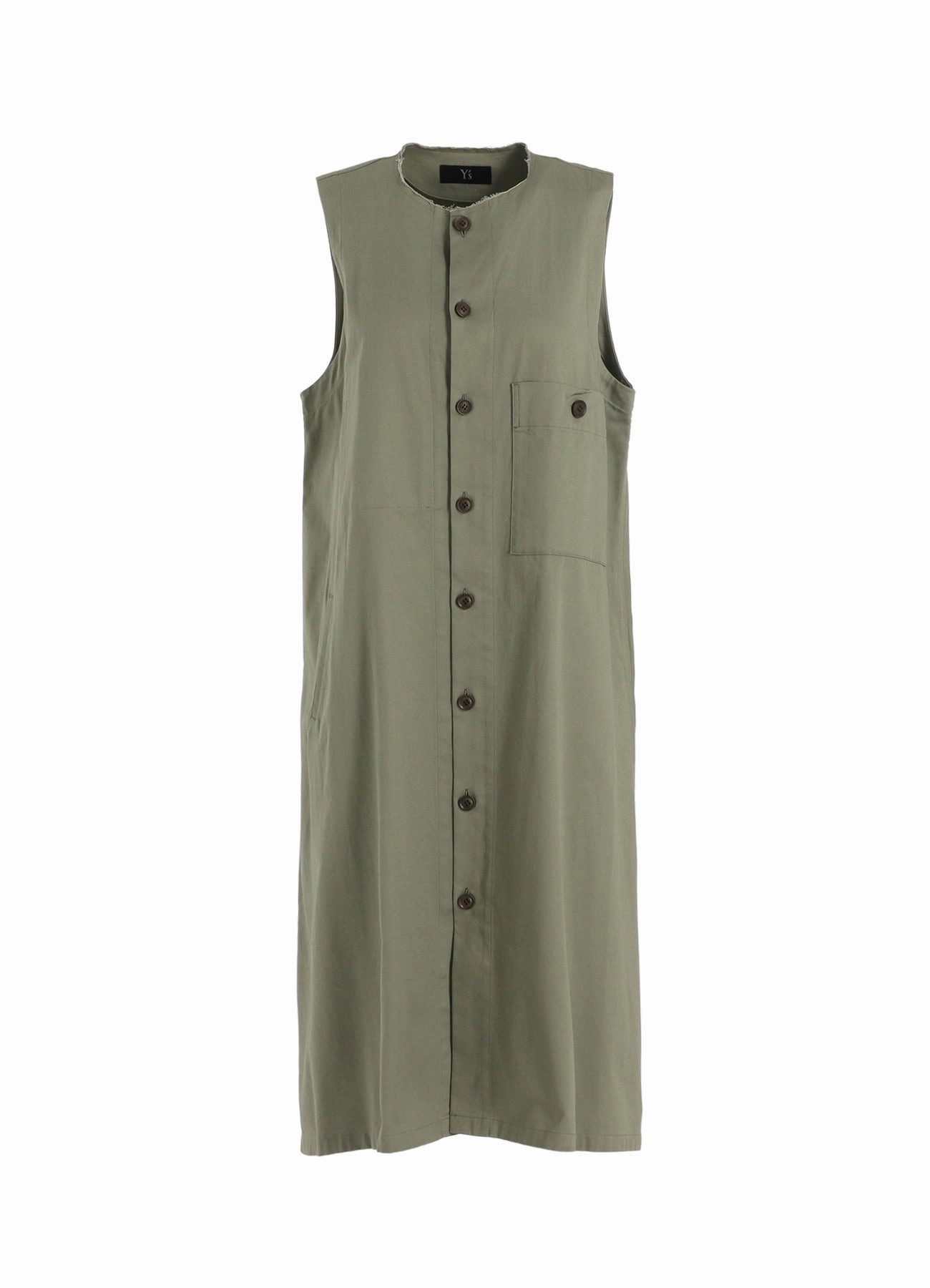 Coffee Break [Y's BORN PRODUCT] COTTON TWILL LONG DRESS