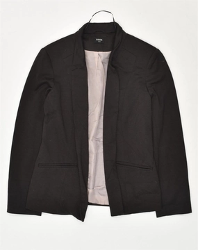 Sharp Tailored Wear OASIS Womens Blazer Jacket UK 12 Medium Black Polyester