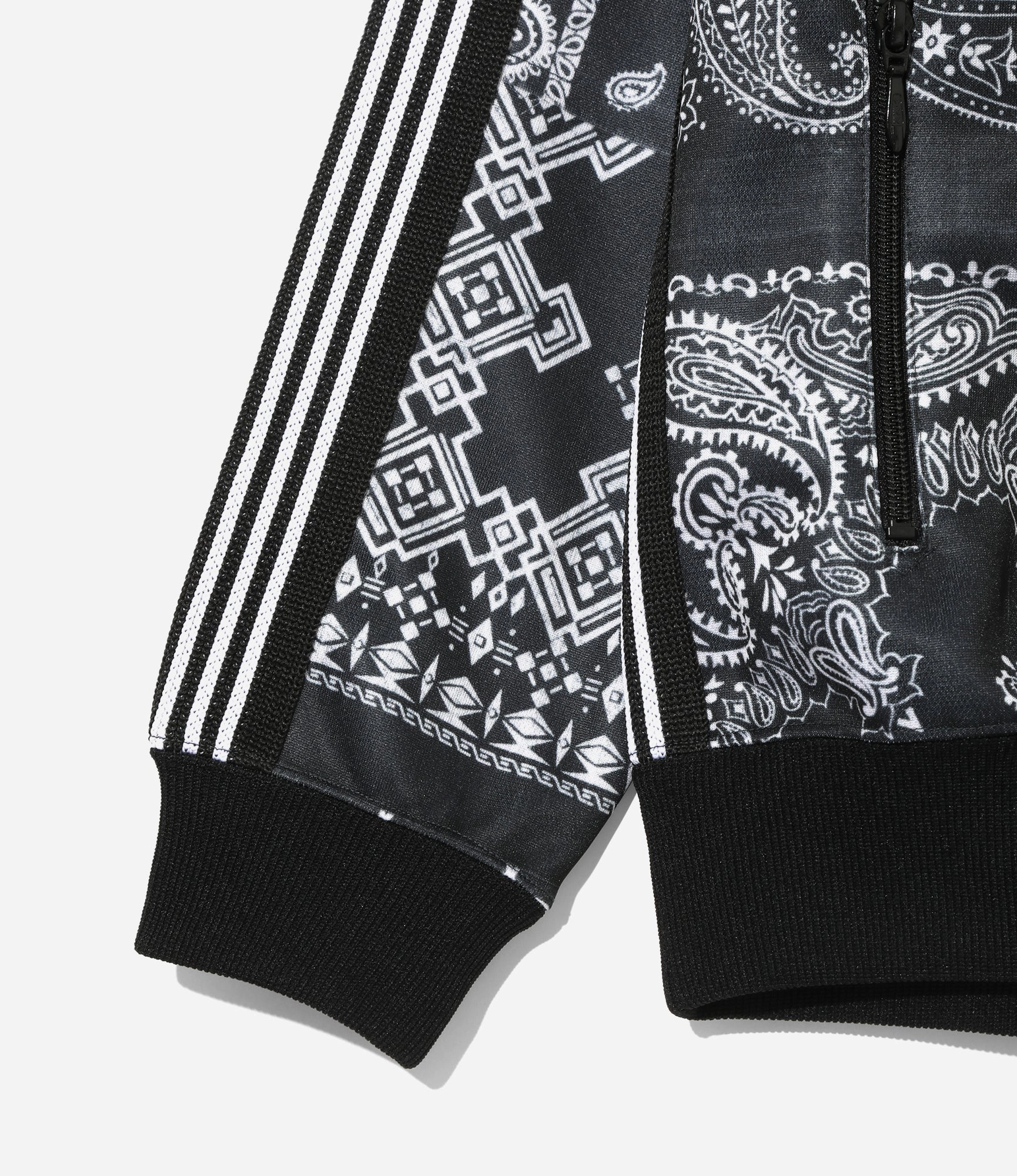 Track Jacket ?C Black Bandana Print Adventure