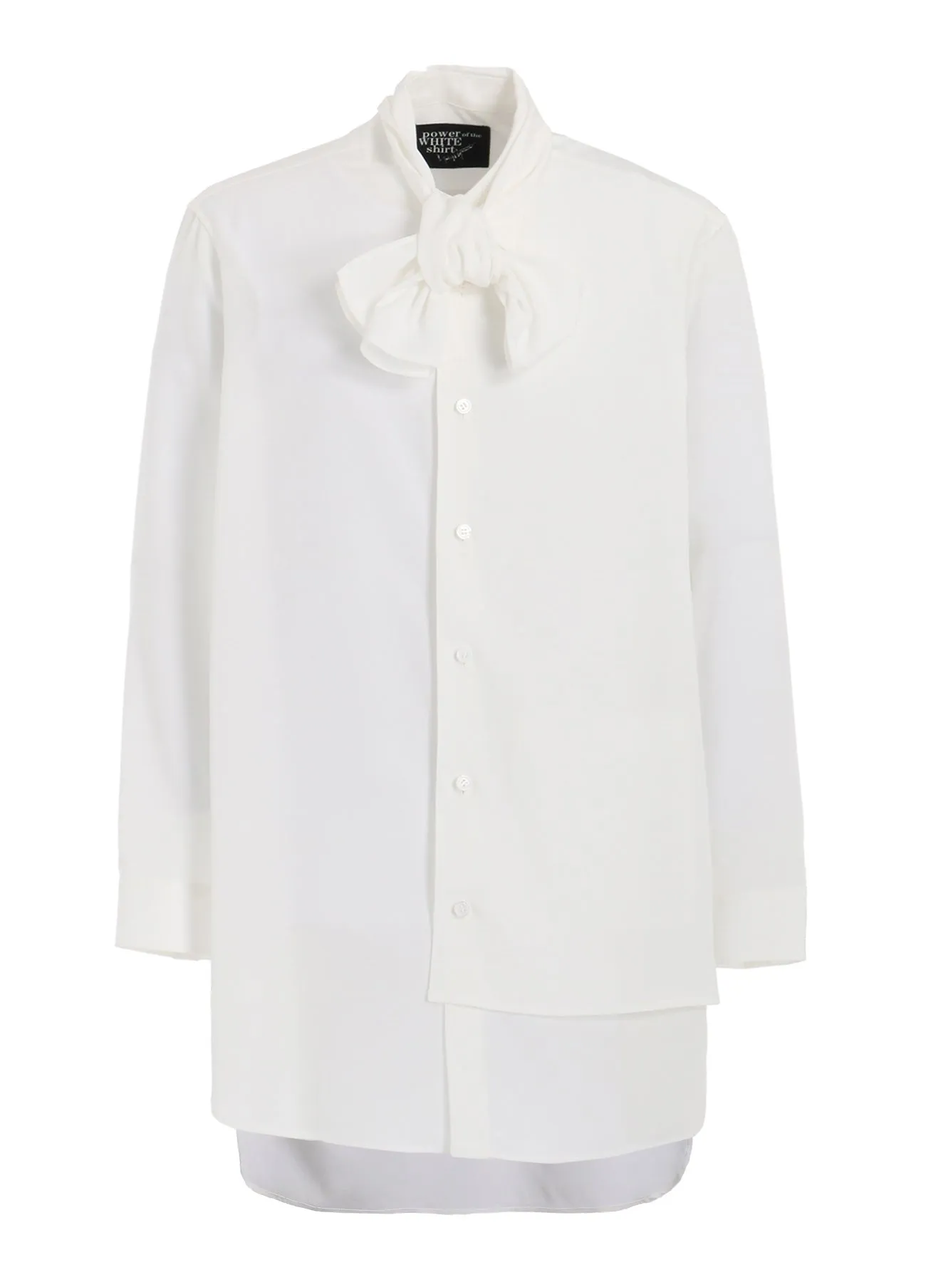 TA/PE CREPE DE CHINE GATHERED LAYERED SHIRT Team Building