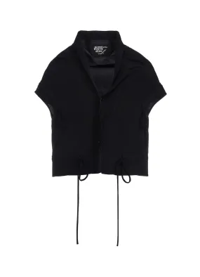 Lakeside Relaxation TA/PE CREPE DE CHINE OFF SHOULDER BLOUSE