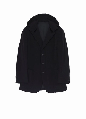 Soft Touch Fresh Appeal Ta TUXEDO HOODED PADDED JACKET