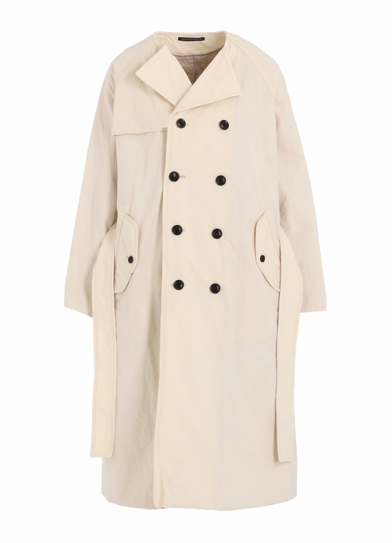 NY/ VINTAGE OXFORD TRENCH COAT InterchangeablePanels Stretch Cloth