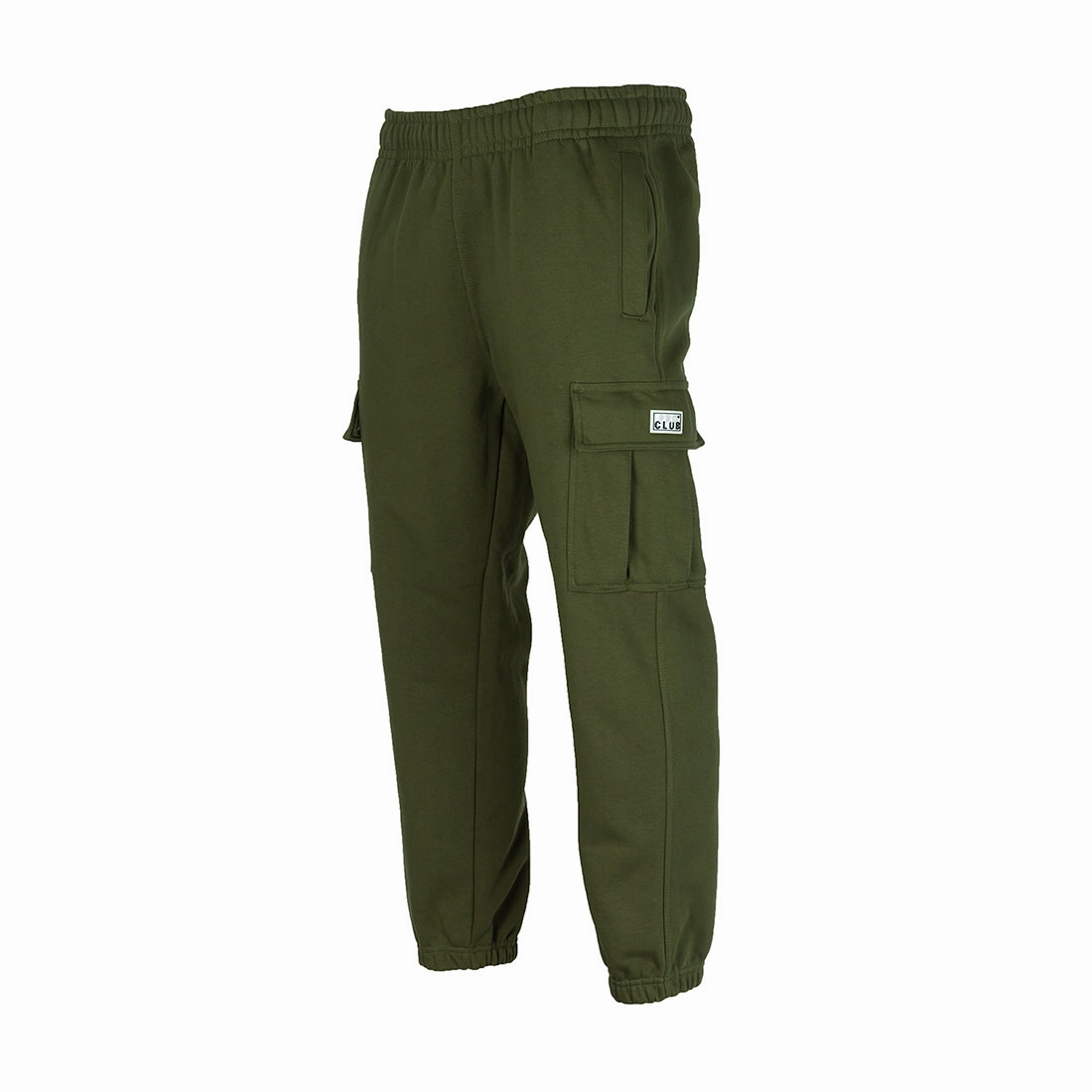 Flexible Knee Panels Statement Piece Tapered Cargo Fleece Pant - Mens