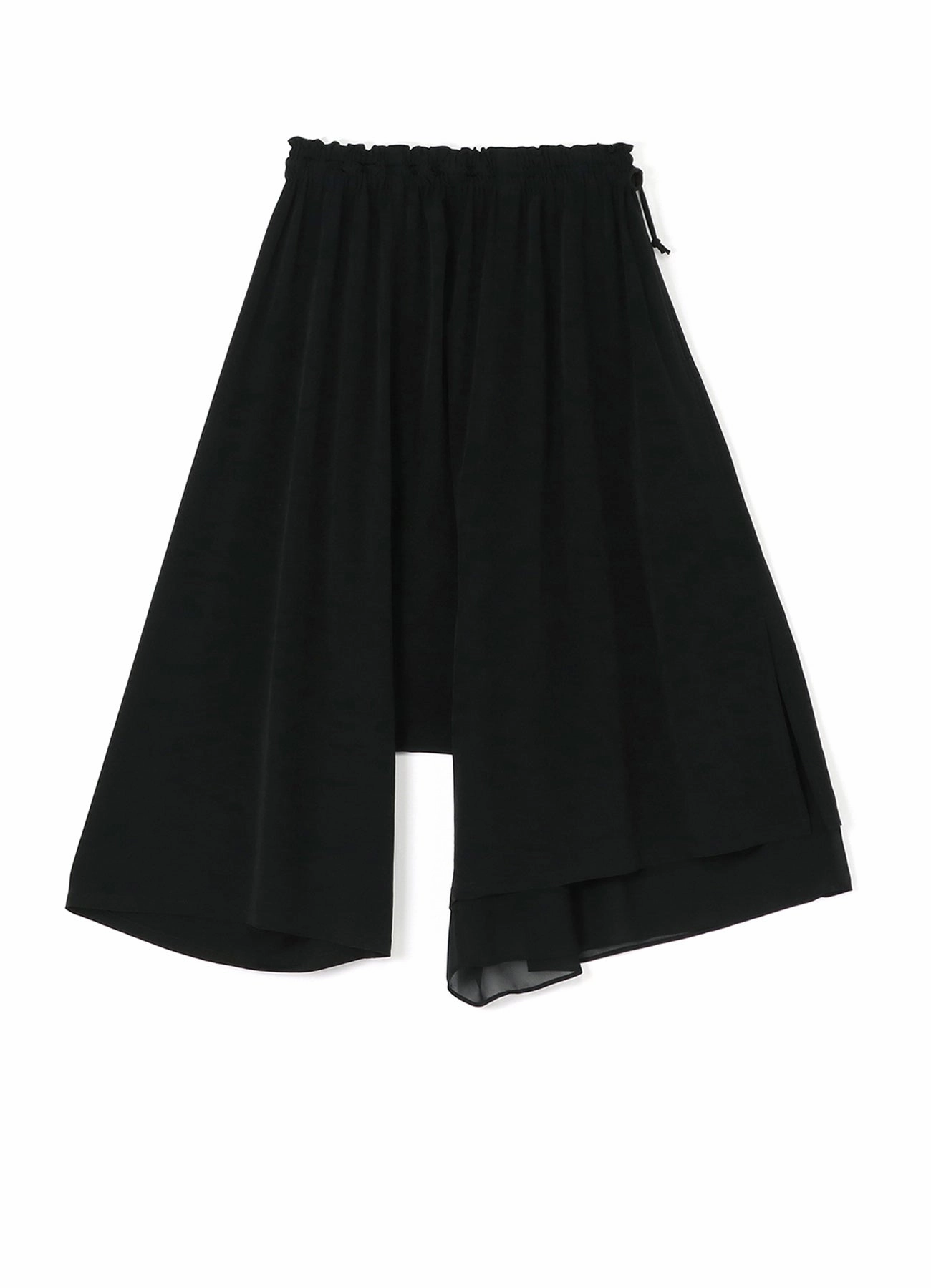 TRIACETATE POLYESTER de CHINE ASYMMETRY PANTS Move Friendly Casual Appeal