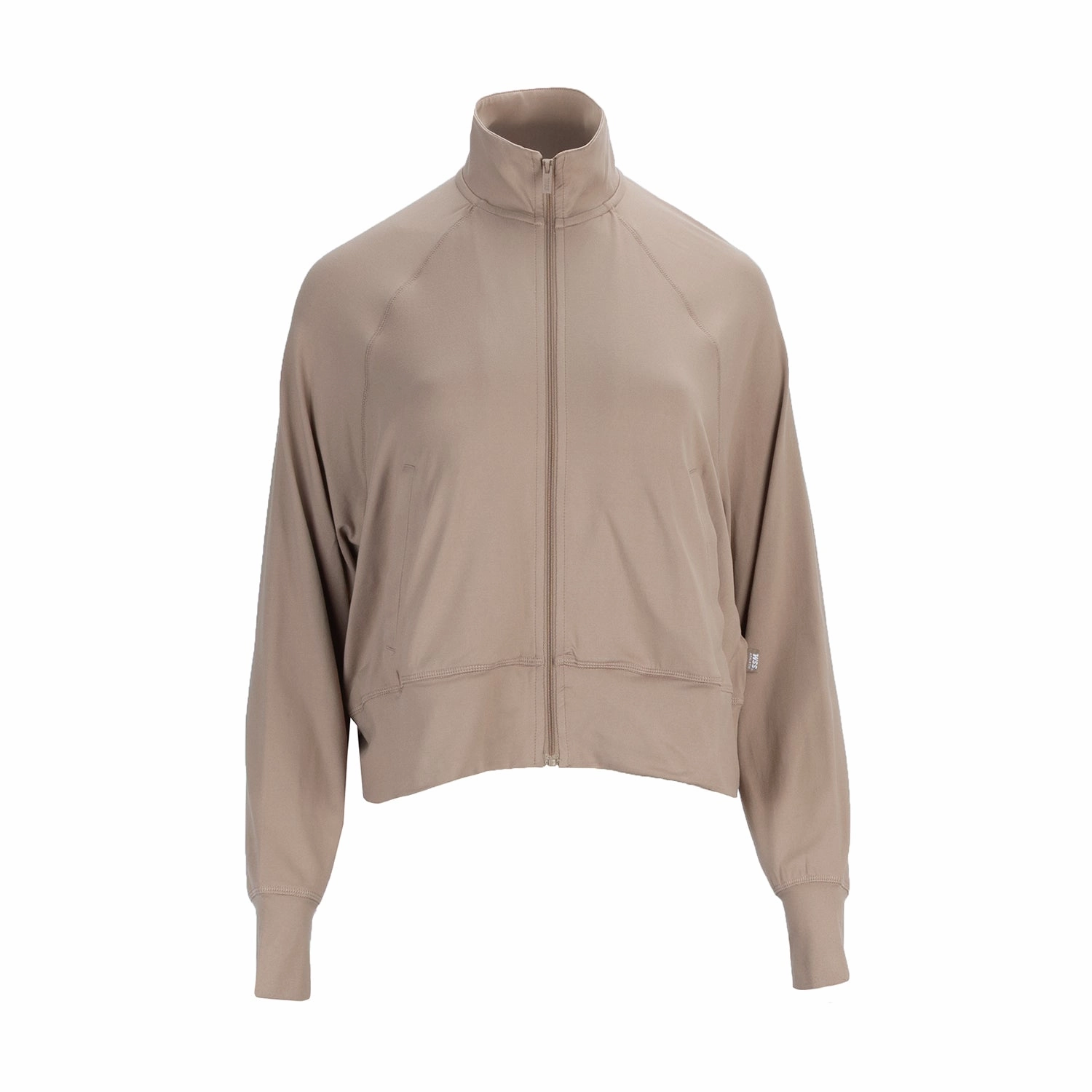 Knit Zip Front Jacket - Womens Refined Casual