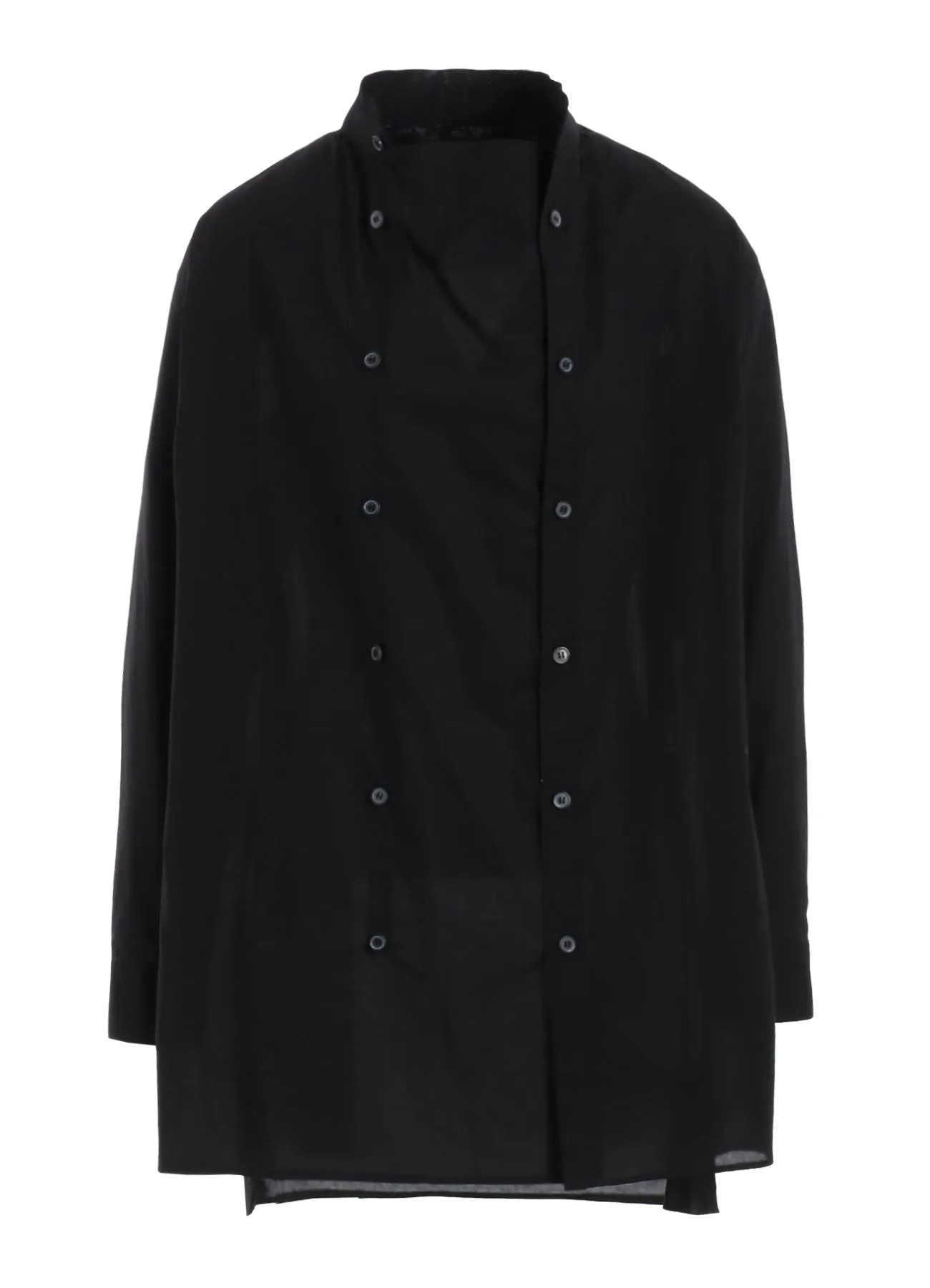 COTTON LAWN RIGHT FRONT DOUBLED SHIRT Casual Wear