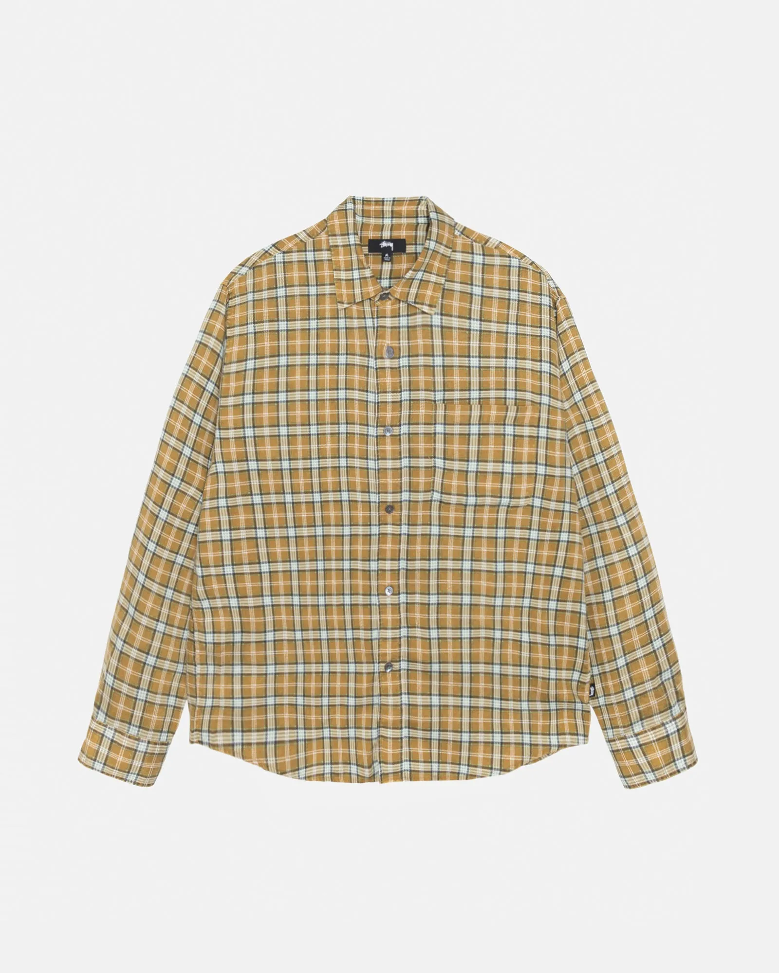 MATTHEW PLAID SHIRT Earthy Palette Ergonomic Sleeve Cut