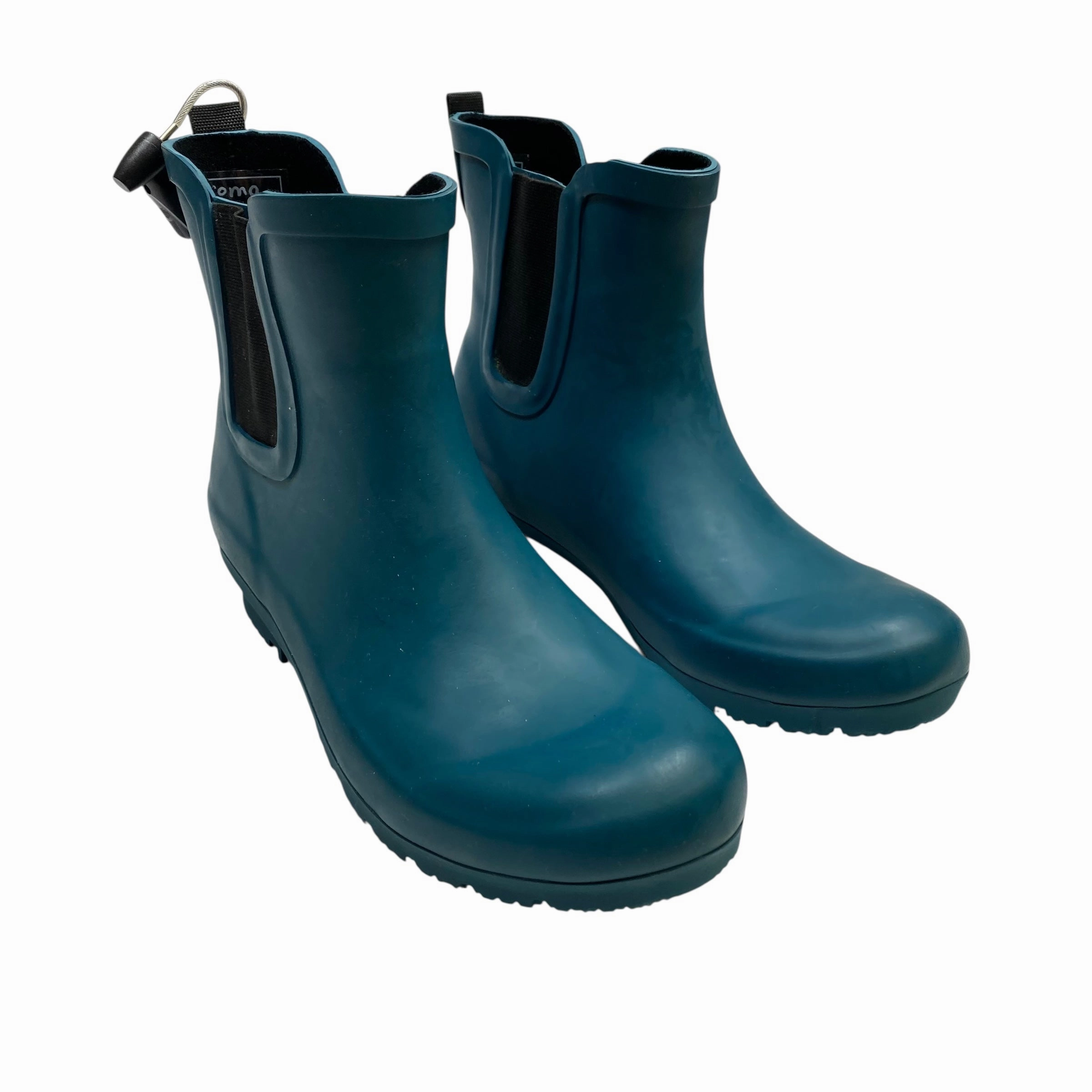 Boots Rain By Roma In Green, Size:8 Protective Cushioning Pure White