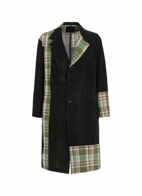 Go To Layer MADRAS CHECK PIGMENT PRINT COAT