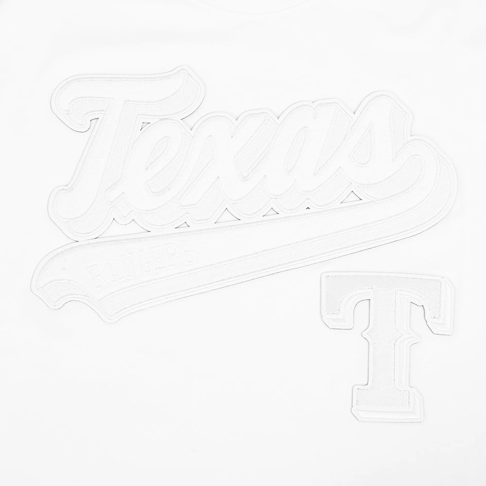 Texas Rangers White Out Tee -Mens Simple Yet Cozy cycling outfit